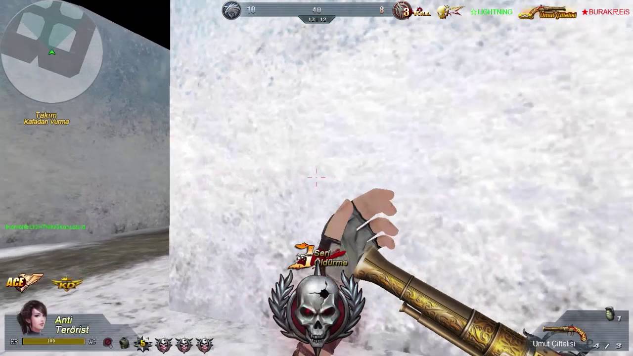 Global Strike 1 Vs 1 Buz Kalesi [LIGHTNING]