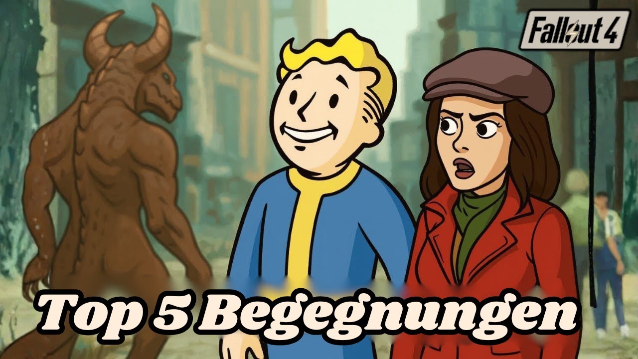 Top 5 Begegnungen in Fallout 4 die NIEMAND hat kommen sehen