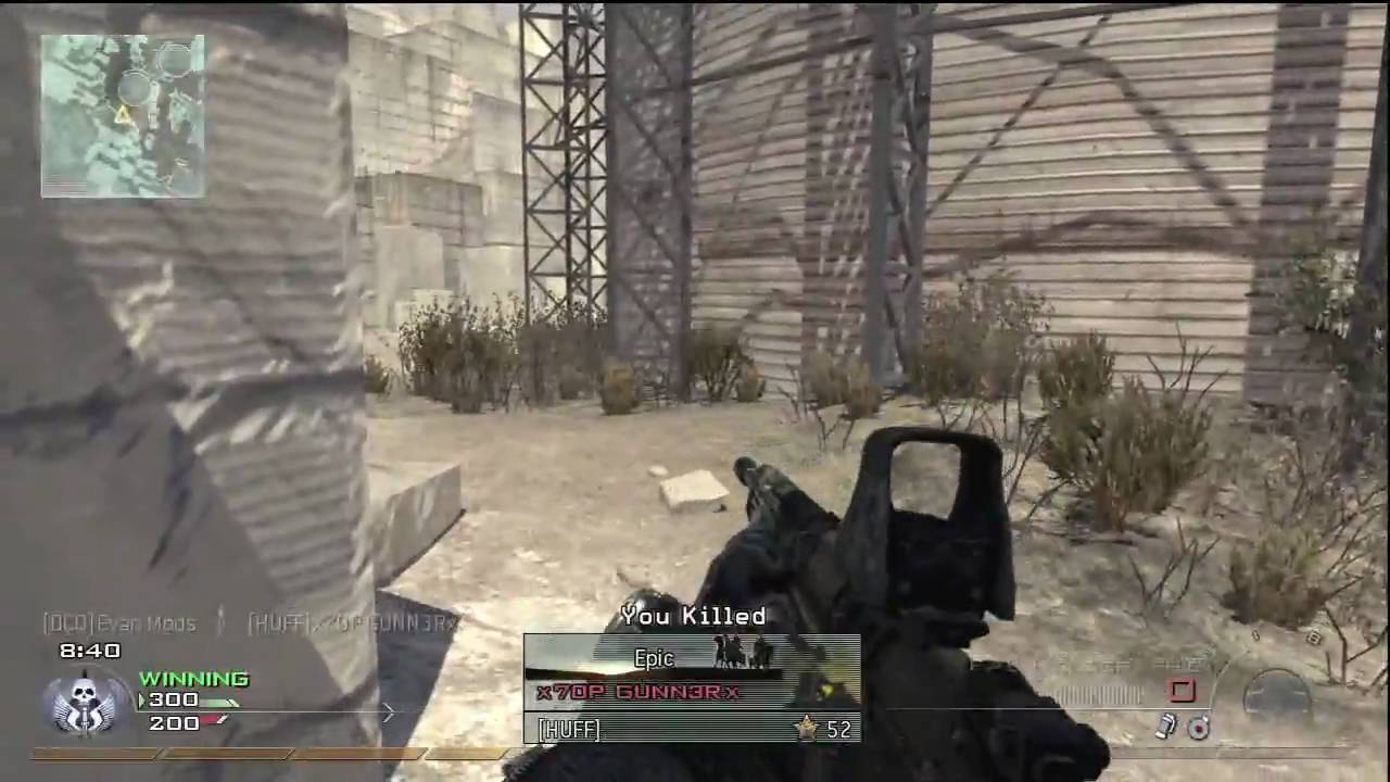 MW2 Gameplay/Commentary with a Rapid Fire Controller- EvanMods.com