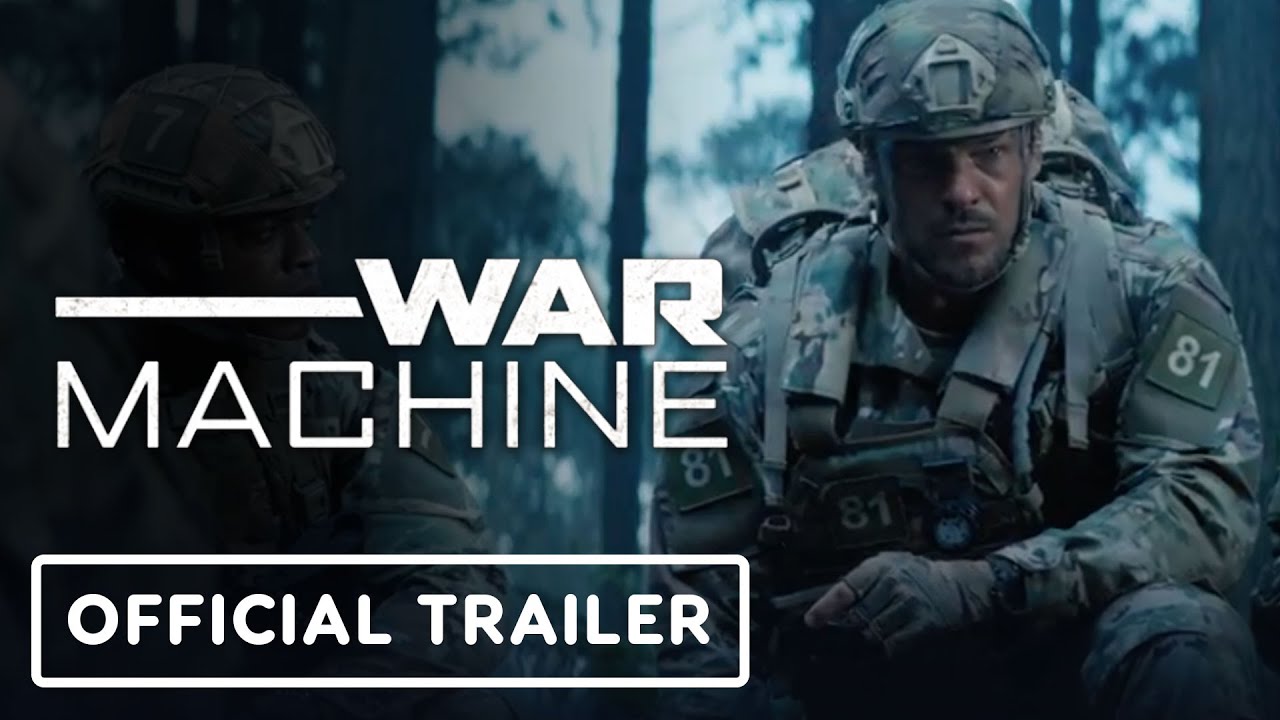 War Machine - Official Trailer (2026) Alan Ritchson, Dennis Quaid