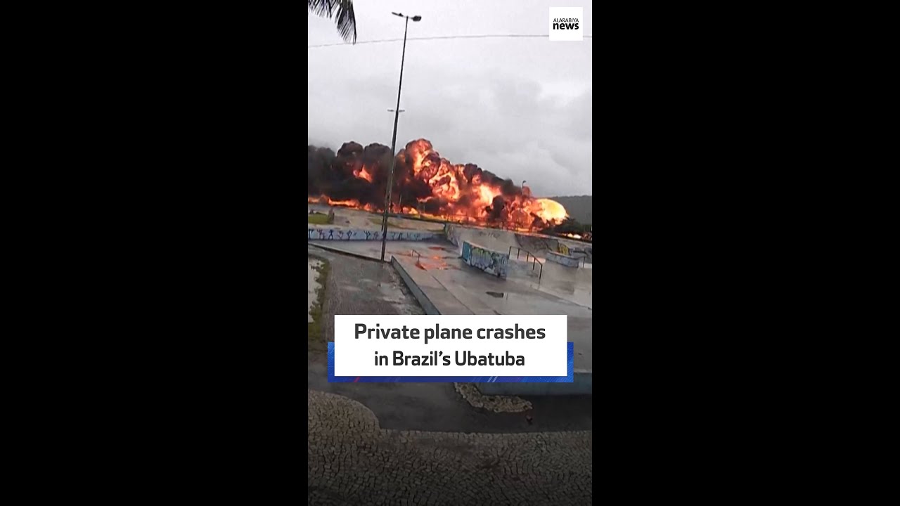 Private plane crashes in Brazil&rsquo;s Ubatuba