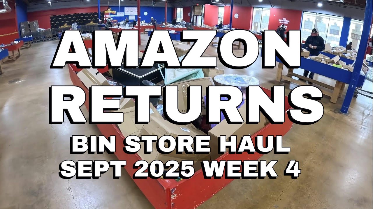 Amazon Returns/Bin Store Haul!  Sept 2025 Week 4