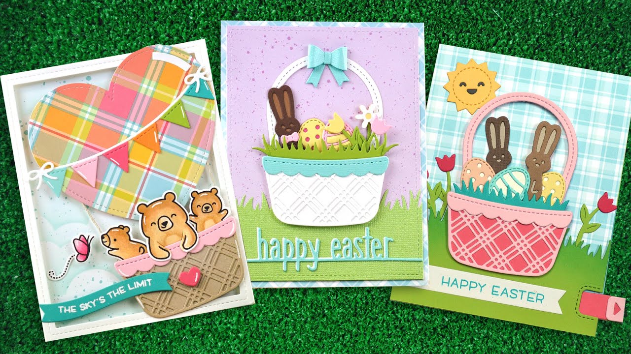 Intro to Build-A-Basket: Easter + 3 cards from start to finish
