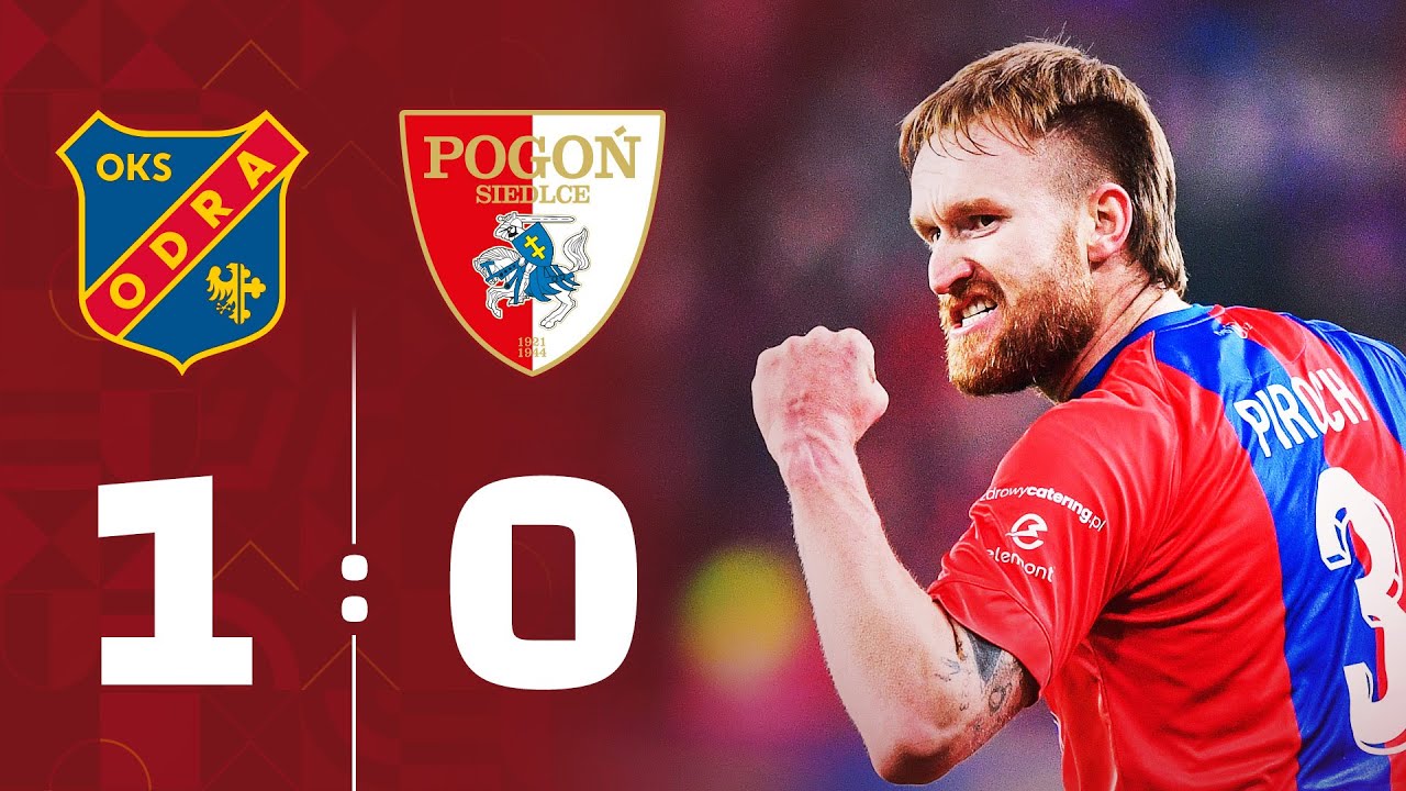 Piroch daje trzy punkty Odrze Opole!
