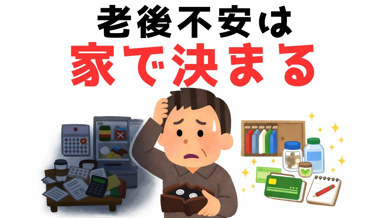 老後のお金不安はここで決まる｜不安が減る人が最初に整える10の場所