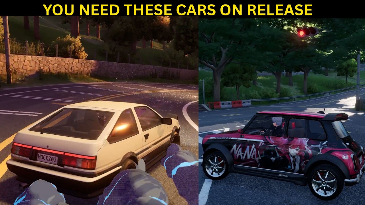 Cars I like in Neverness to Everness...