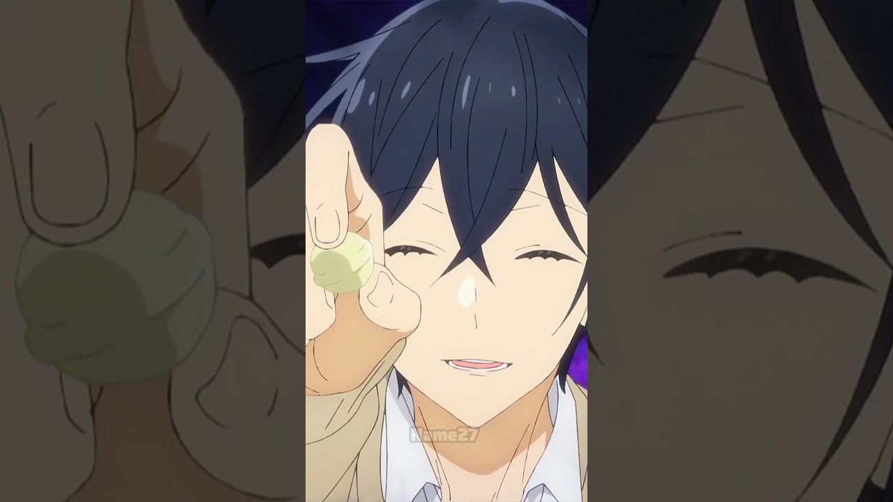 Miyamura le da un dulce a Shindou