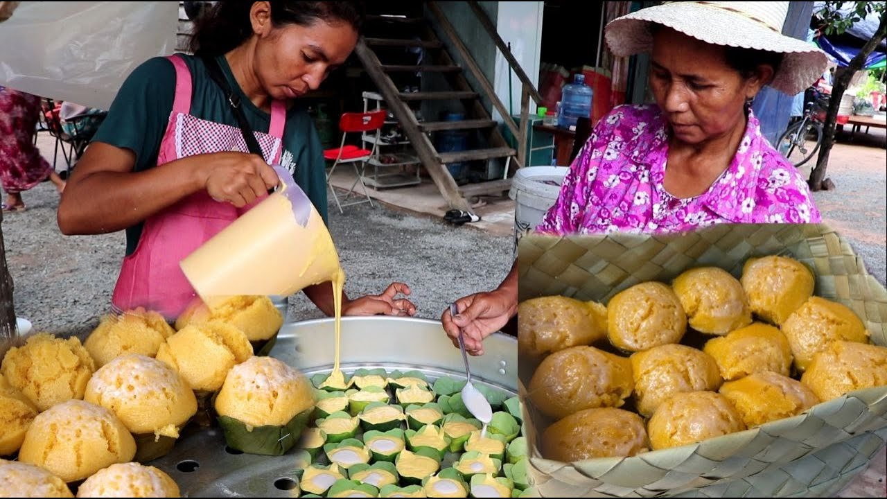 នំត្នោត ឬអាកោរត្នោតព្រះដាក់ ដែលល្បីមានរស់ជាតិឆ្ងាញ់ មានការគាំទ្រភ្ញៀវទេសចរកើនឡើងជាលំដាប់