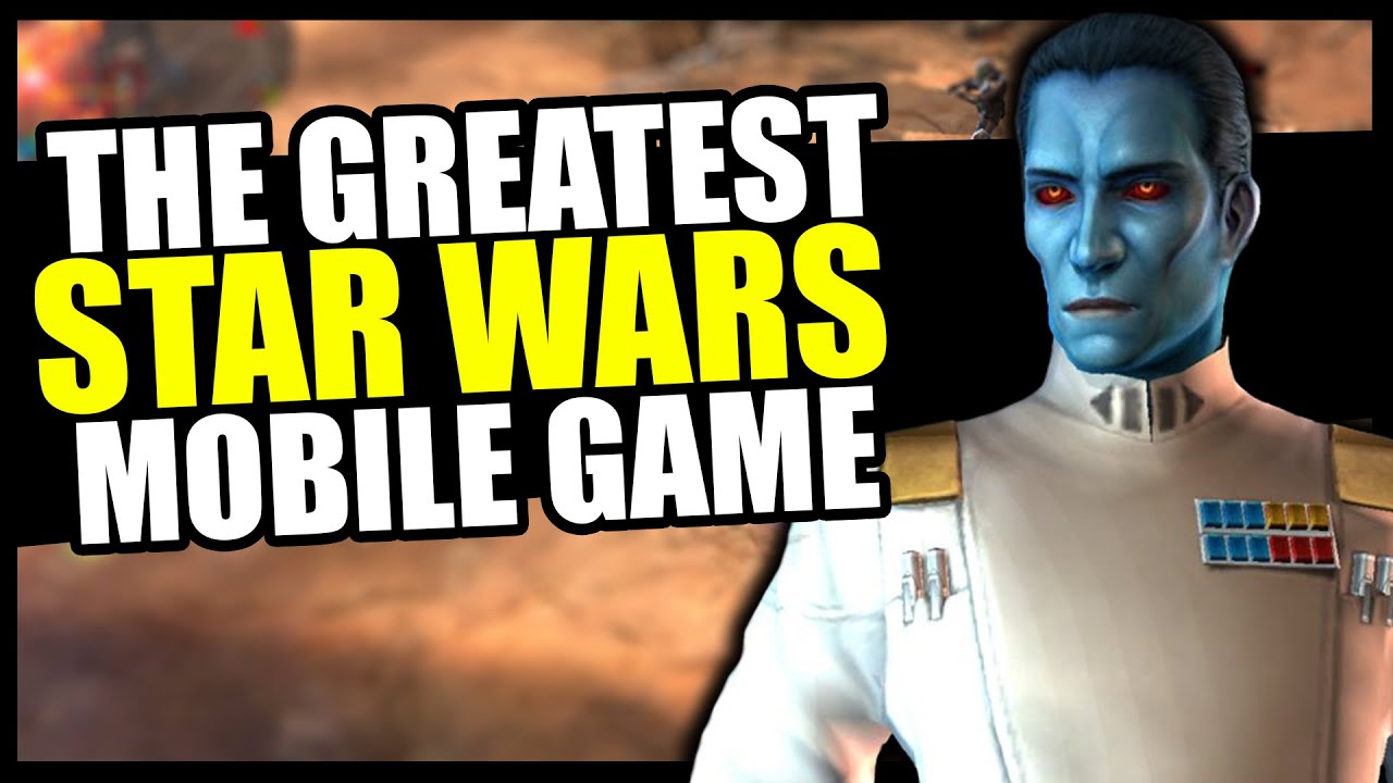 They Killed THE GREATEST Star Wars Mobile Game! (AND I'M STILL MAD)