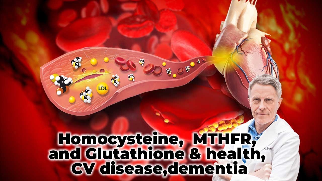 Гомоцистеин, MTHFR, глутатион и здоровье, сердечно-сосудистые заболевания, деменция - Форд Брюэр,...