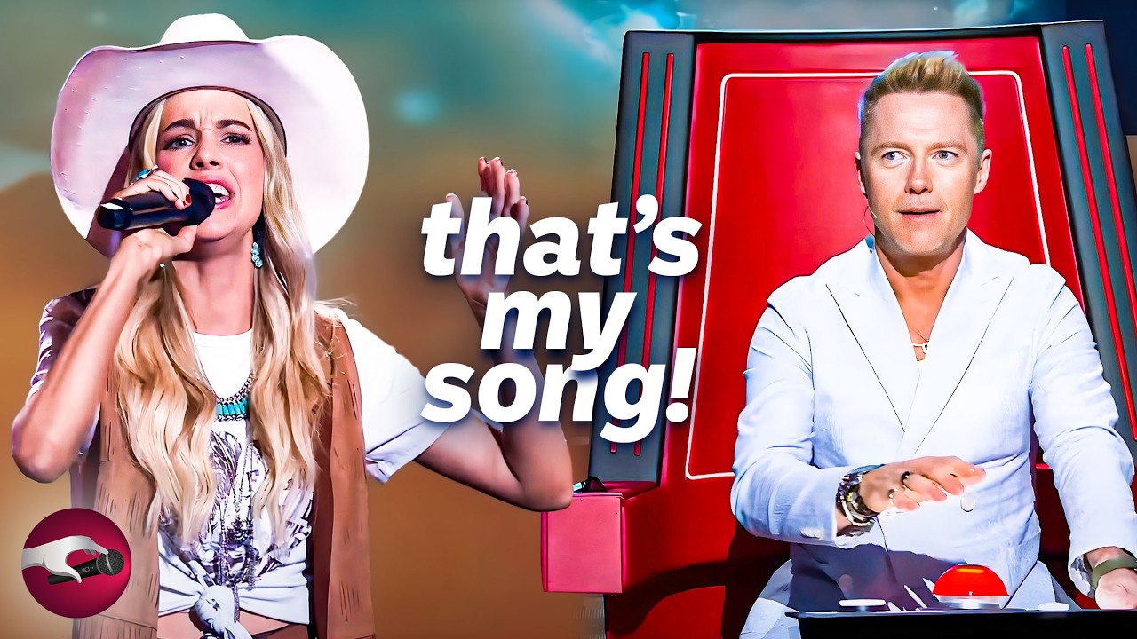 When Contestants Take A RISK Singing The Coaches' Songs! 😱
