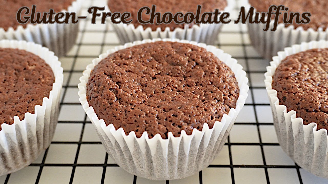 Gluten-Free Chocolate Muffins - No flour & So Moist!