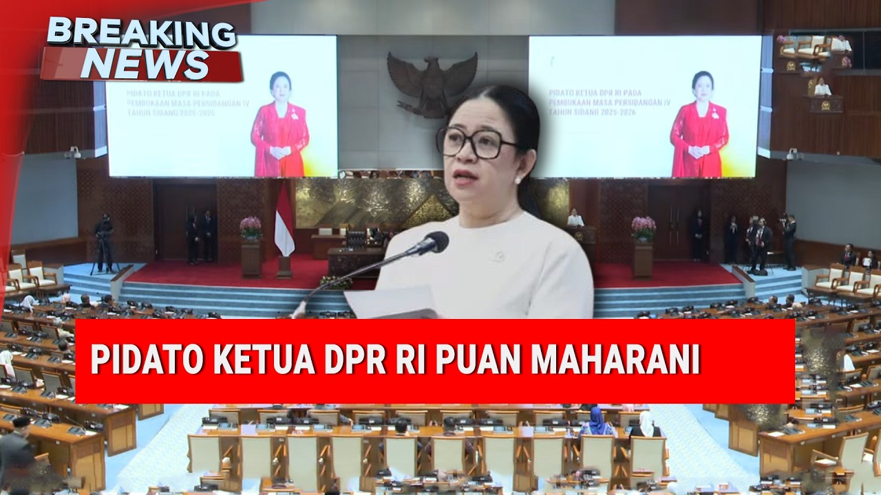 BREAKING NEWS-Pidato Ketua DPR RI Puan Maharani di Rapat Paripurna ke-15