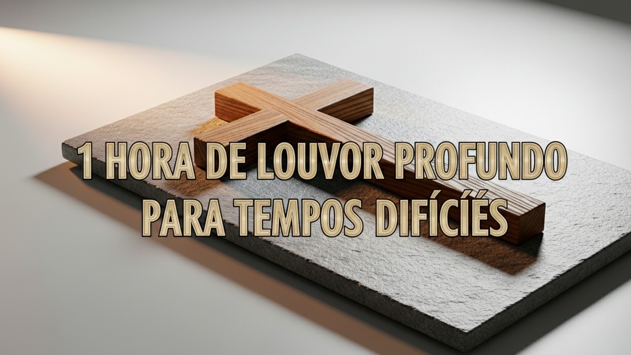 1 Hora de Louvor Profundo para Momentos Difíceis ✝️ Música Gospel para orar aos Pés de Deus
