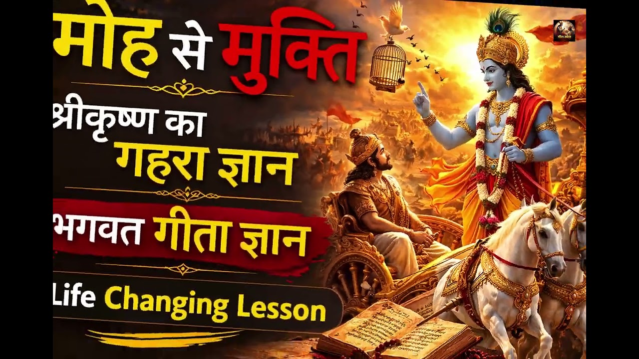 मोह और प्रेम में क्या अंतर है? | श्रीकृष्ण का अद्भुत उपदेश | Geeta Wisdom | Episode 13