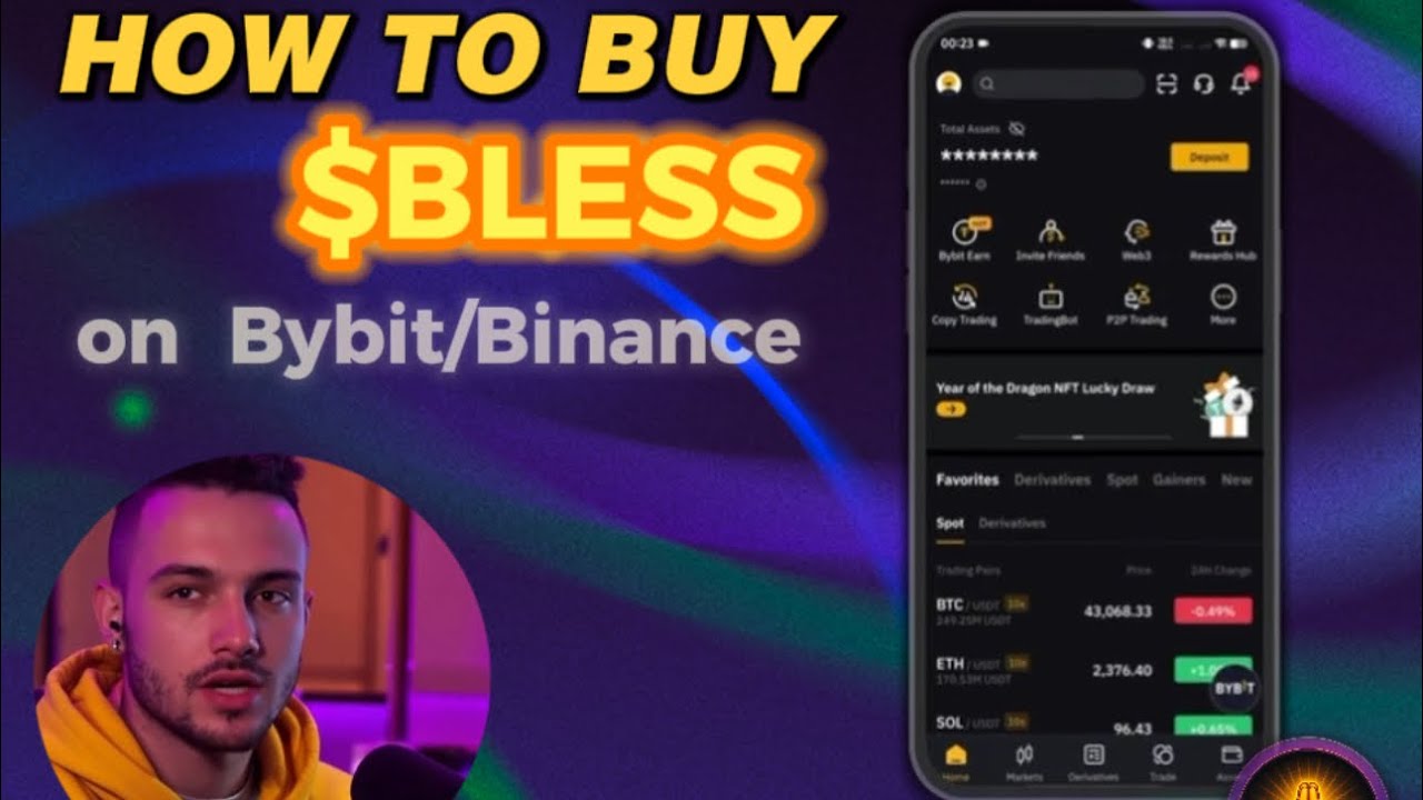 How to Buy $BLESS on Binance & Bybit | Strategy #cryptocommunity #web3 #bby esse#pray #donate #god