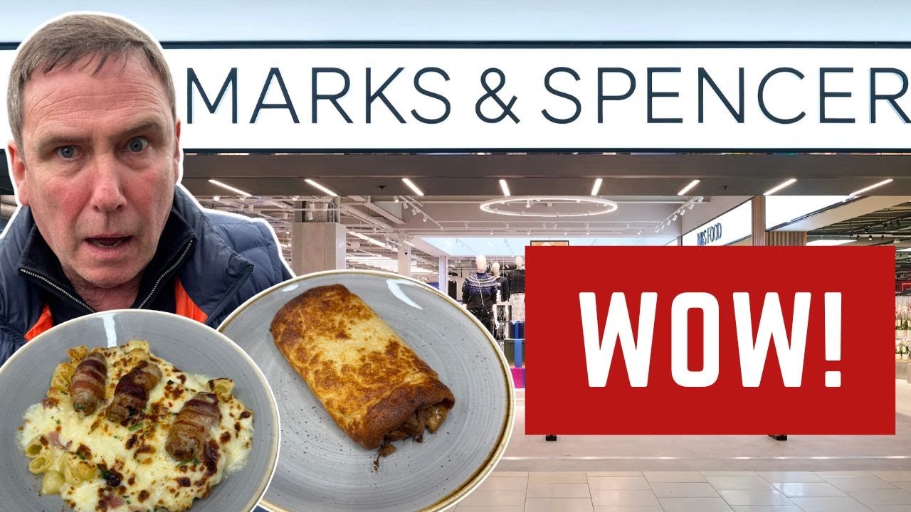 I Review M&S CHRISTMAS DINNER! I Was Very Surprised!