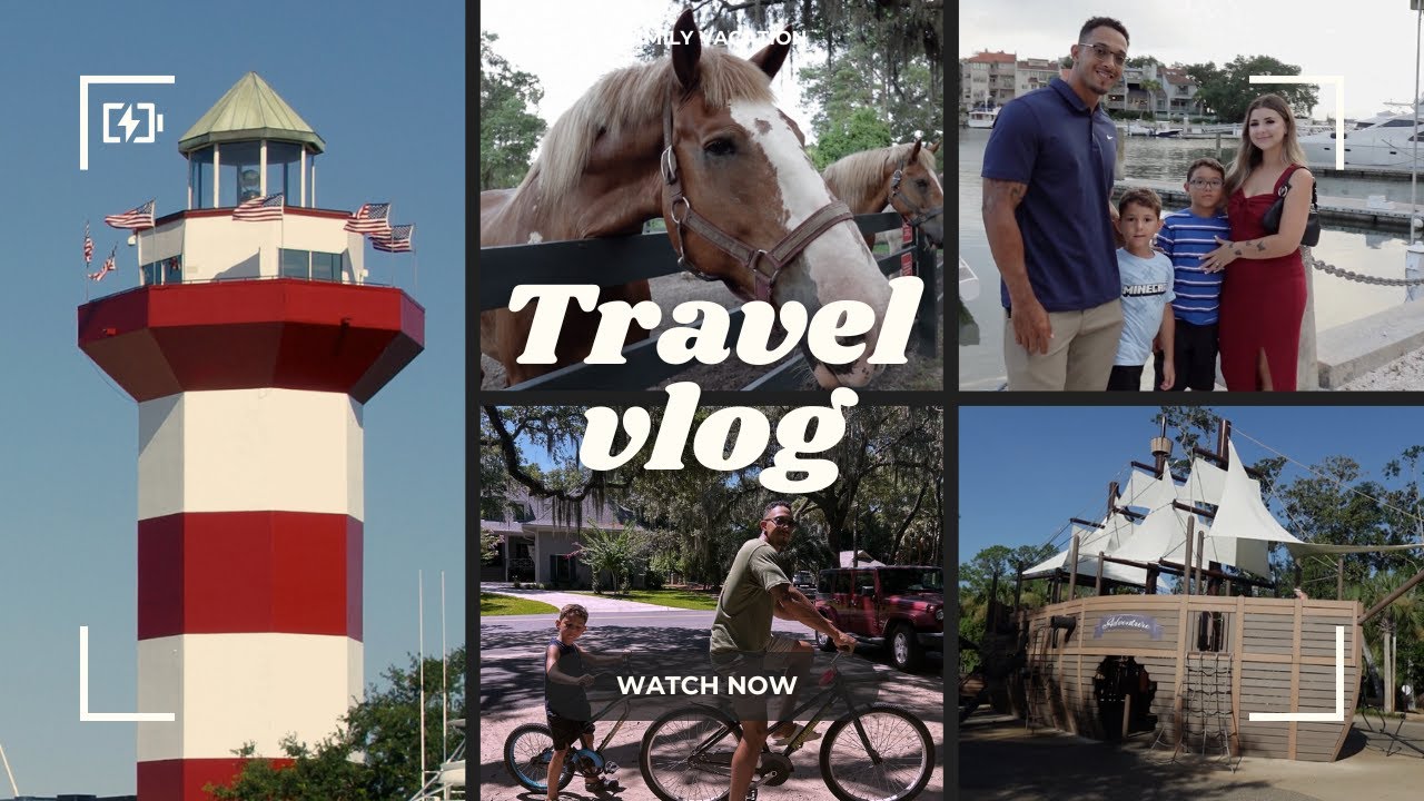 Family Vacation in Hilton Head Island SC| 3-Night Getaway Vlog 🌴☀️