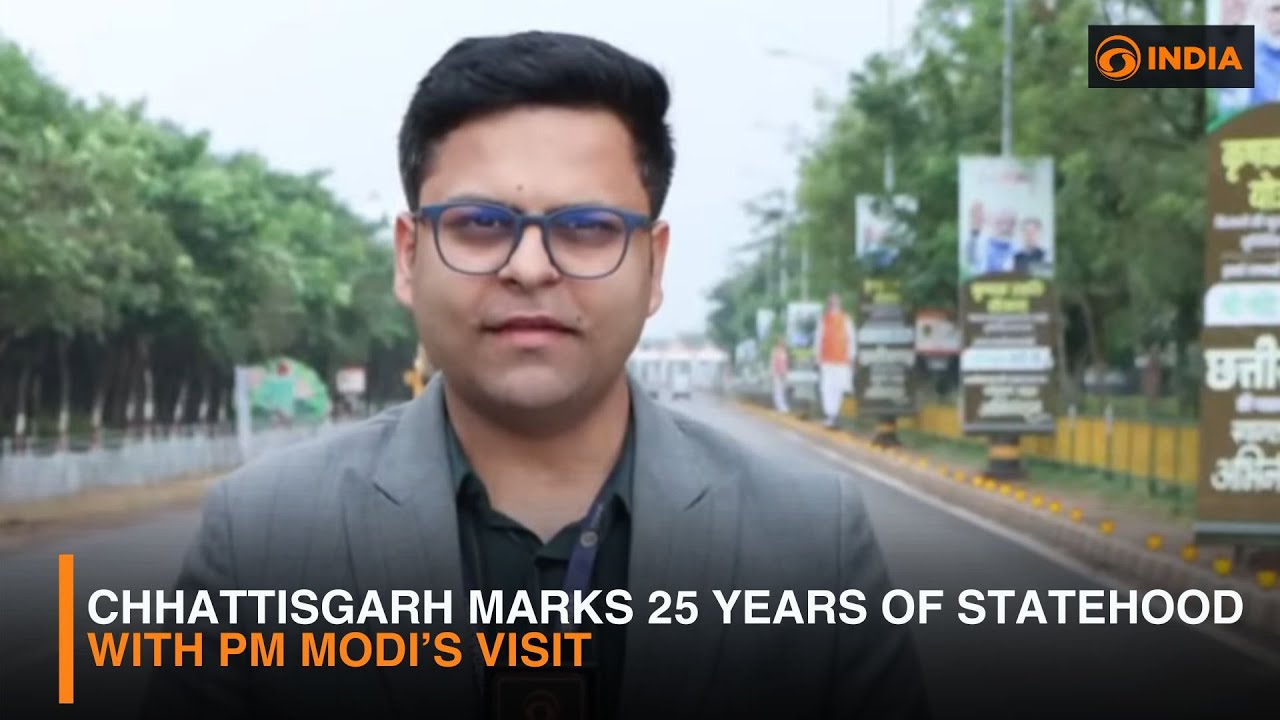 Chhattisgarh Marks 25 Years of Statehood with PM Modi&rsquo;s Visit and Major Development Push