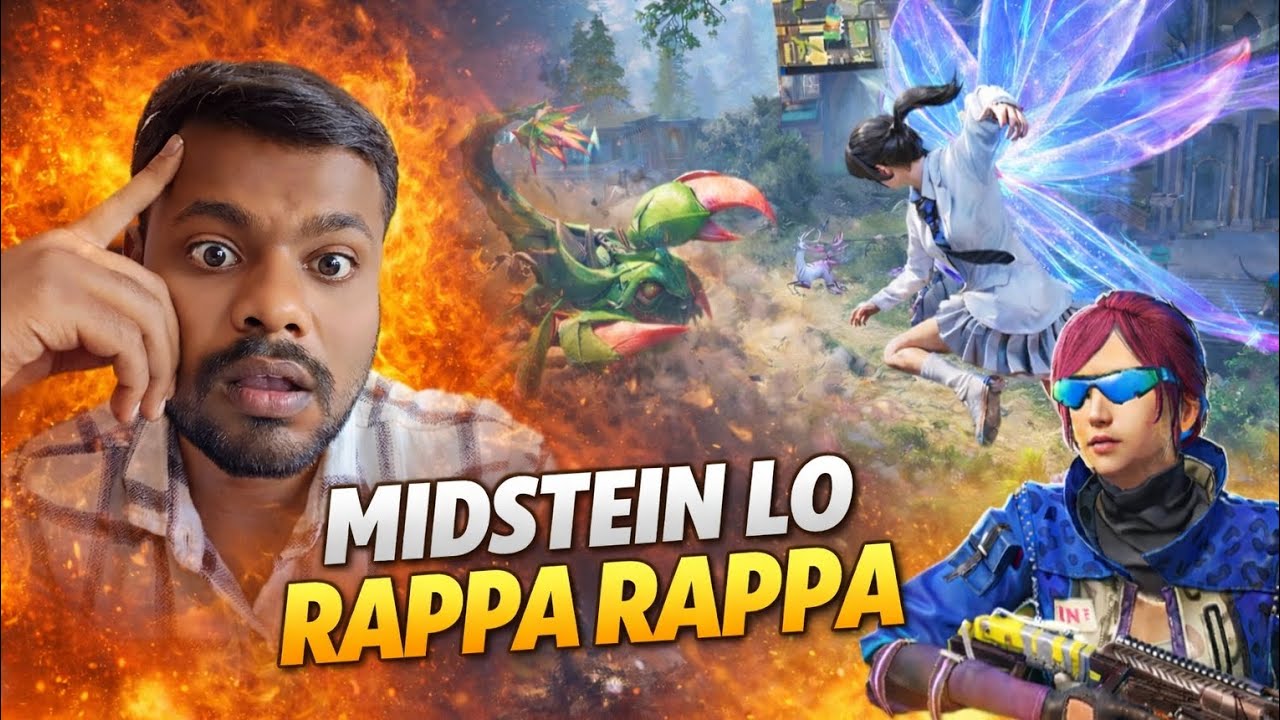 Entha mandhi dhigutharu ra 😱l #bgmi #midstein #viral 