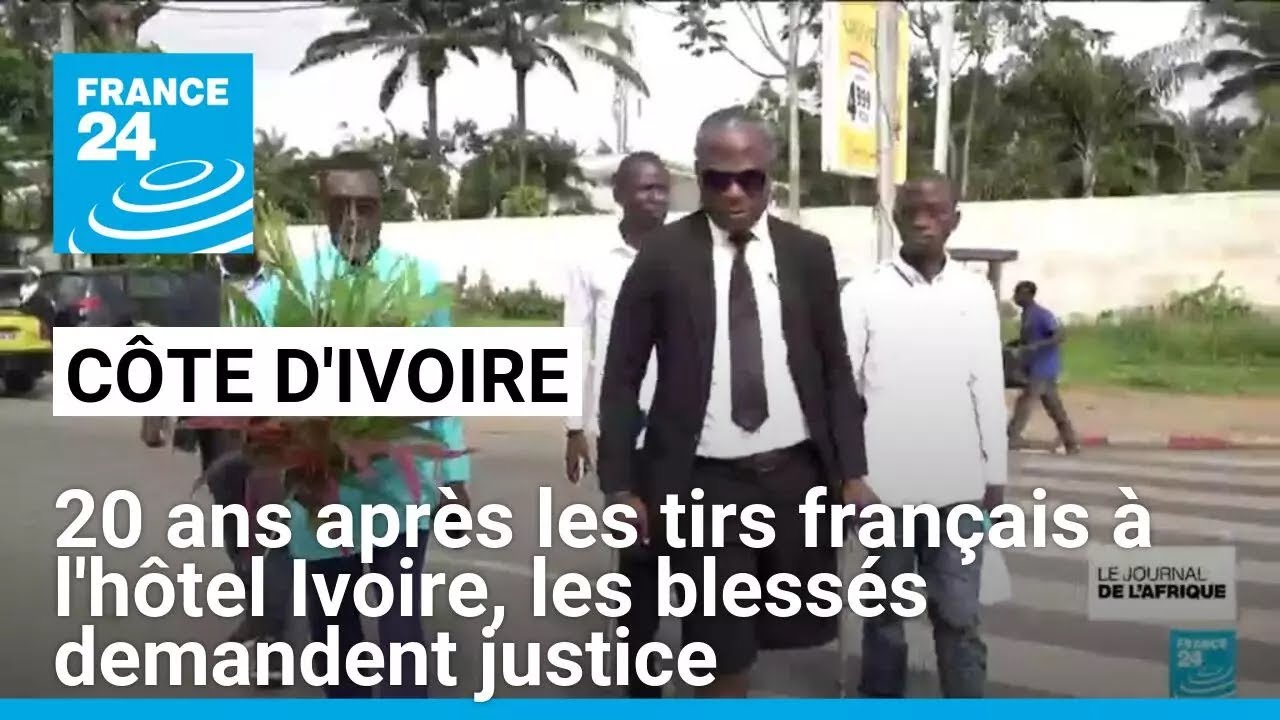 Côte d'Ivoire : 20 ans après les tirs français à l'hôtel Ivoire, les blessés demandent justice