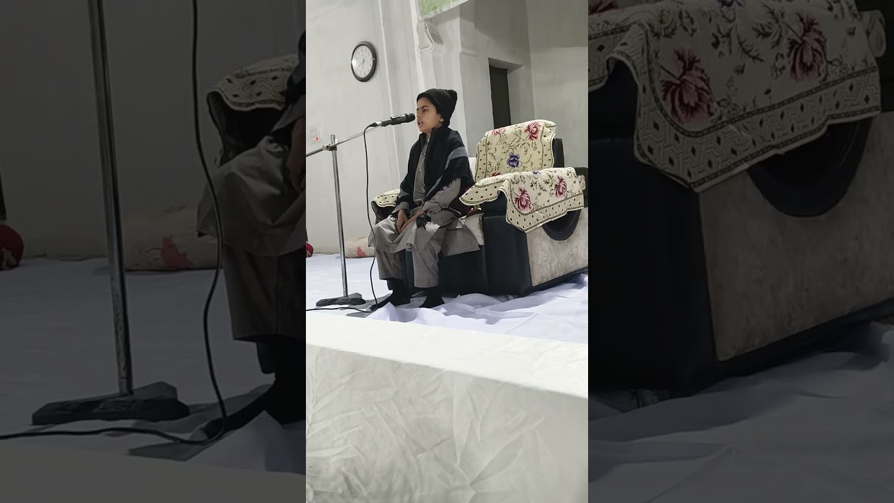 AHMAD BIN MUFTI MUJEEB MAZAHIRI NAAT.PADHTE HUWE.