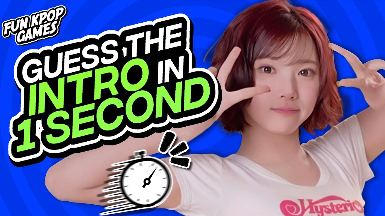 ⭐️ GUESS THE KPOP SONG BY THE INTRO IN 1 SECOND | KPOP QUIZ - FUN KPOP GAMES 2026