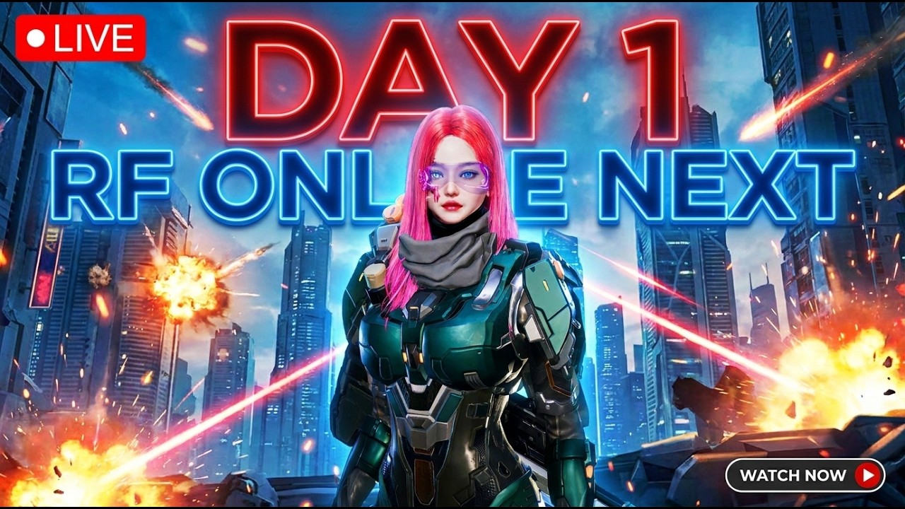 DAY 1 | RF Online Next Gameplay | The NEW MMORPG Everyone is Waiting For!