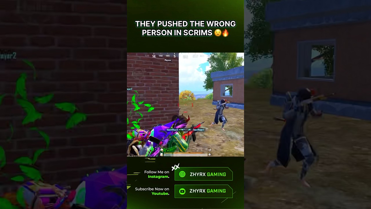 THEY PUSHED THE WRONG PERSON IN SCRIMS 😧🔥 #shorts