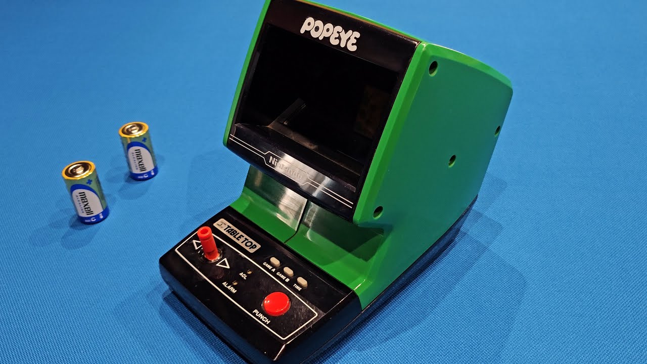 POPEYE (1983) Nintendo Game & Watch TABLE TOP PG-74