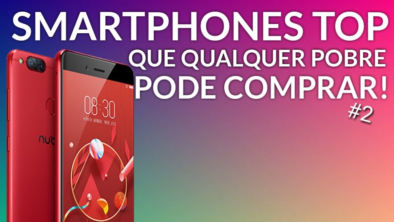 Smartphones INCRÍVEIS que QUALQUER pobre pode comprar