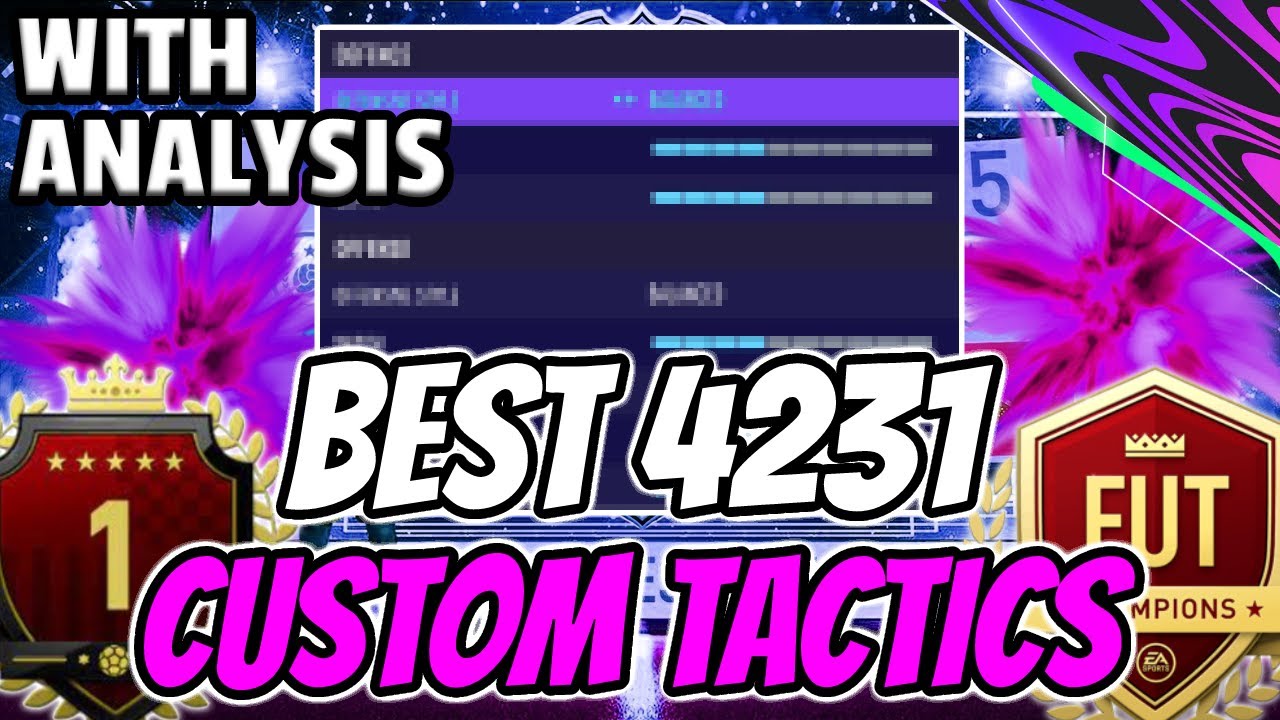 FIFA 21 TOP 200 IN THE WORLD 4231 30-0 PRO CUSTOM TACTICS FIFA ULTIMATE TEAM | HOW TO USE 4231!