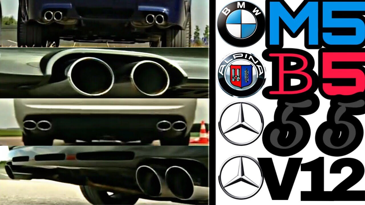 BMW E60 M5 BMW ALPINA B5 MERCEDES E 55 AMG MERCEDES BRABUS E V12 + FAZIT !! Welcher ist schneller ?