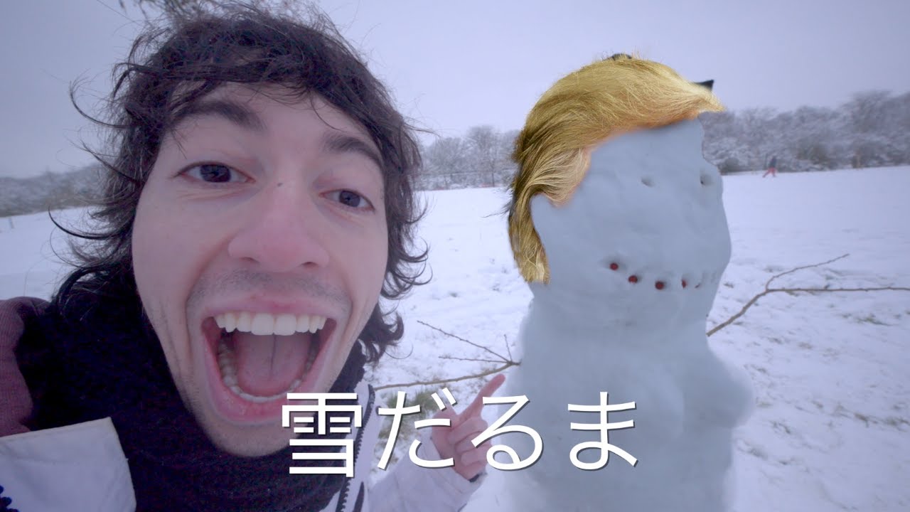 Il mondo va a rotoli e io faccio un pupazzo di neve