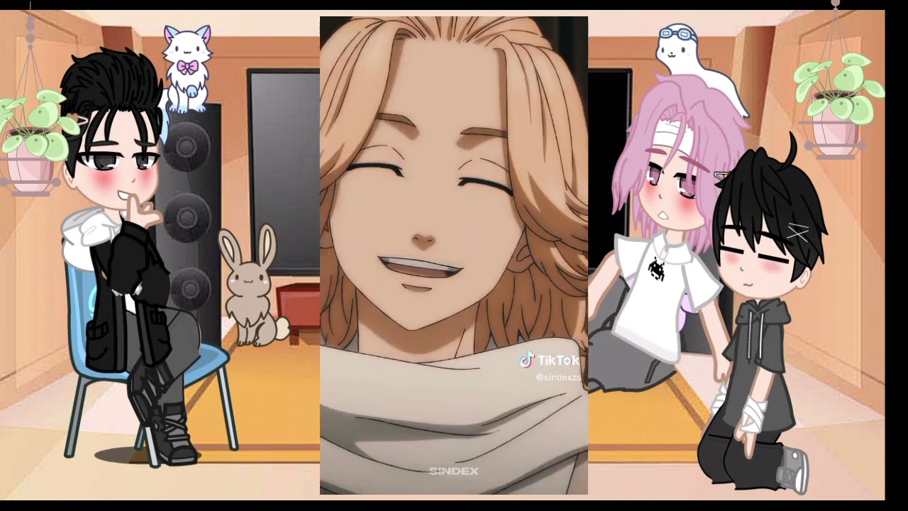jinx reacciona a Kim Dan es Mikey..{~2/3~}🤎=💛(algo rápido) #anime