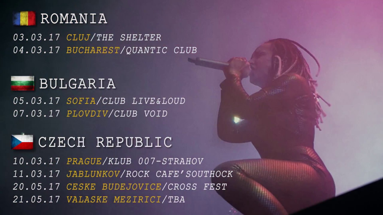 JINJER - European Tour 2017 (Trailer) | Napalm Records
