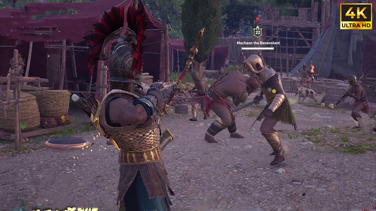 Assassin's Creed Odyssey: 6 Minutes Only Fight  Gameplay