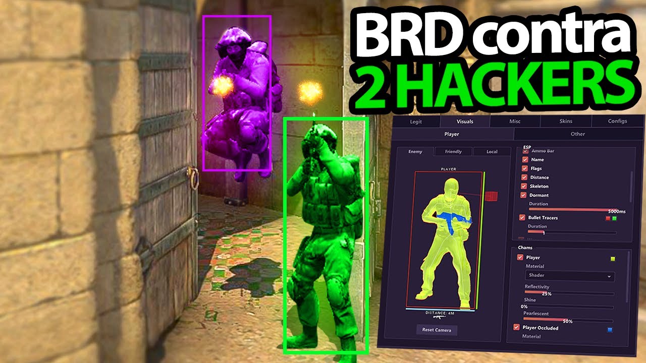 Caí contra 2 HACKERS de aimbot e zoei muito eles (provei na demo)