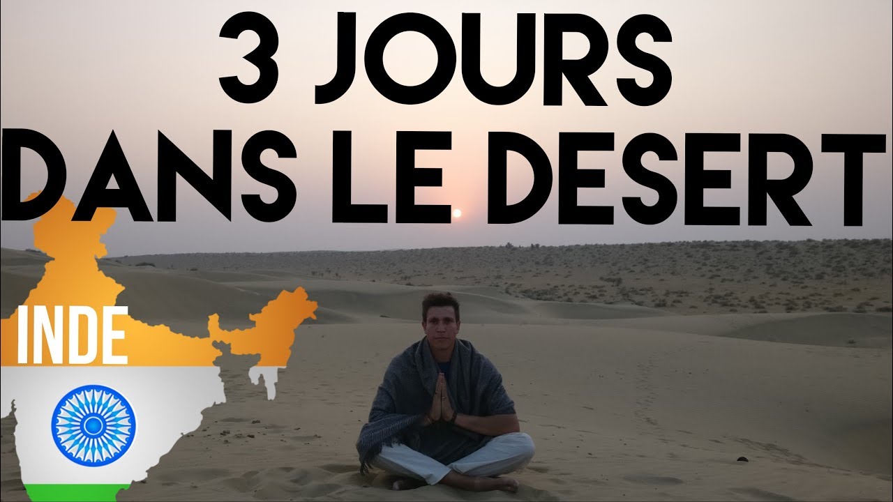 Tour dans le désert - on part DORMIR À LA BELLE ÉTOILE (DÉSERT du THAR, en INDE) ▶ Ep 27
