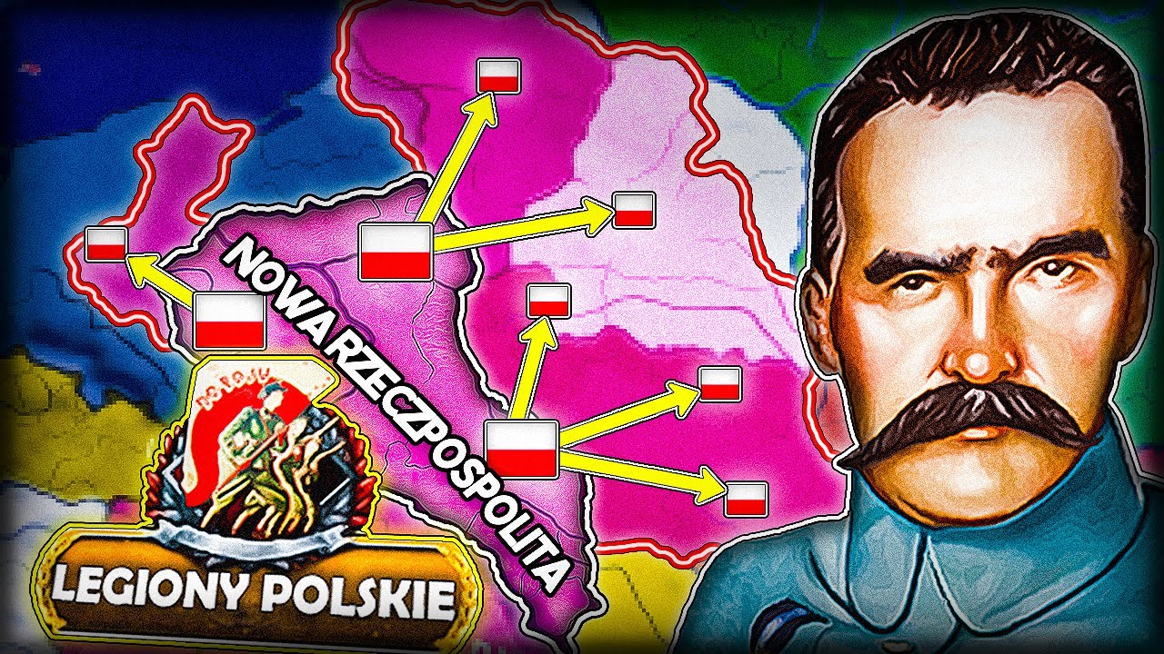NOWE DRZEWKO DLA POLSKI CZYLI JAK LEGIONY ODZYSKAŁY POLSKĄ NIEPODLEGŁOŚĆ! - HEARTS OF IRON 4
