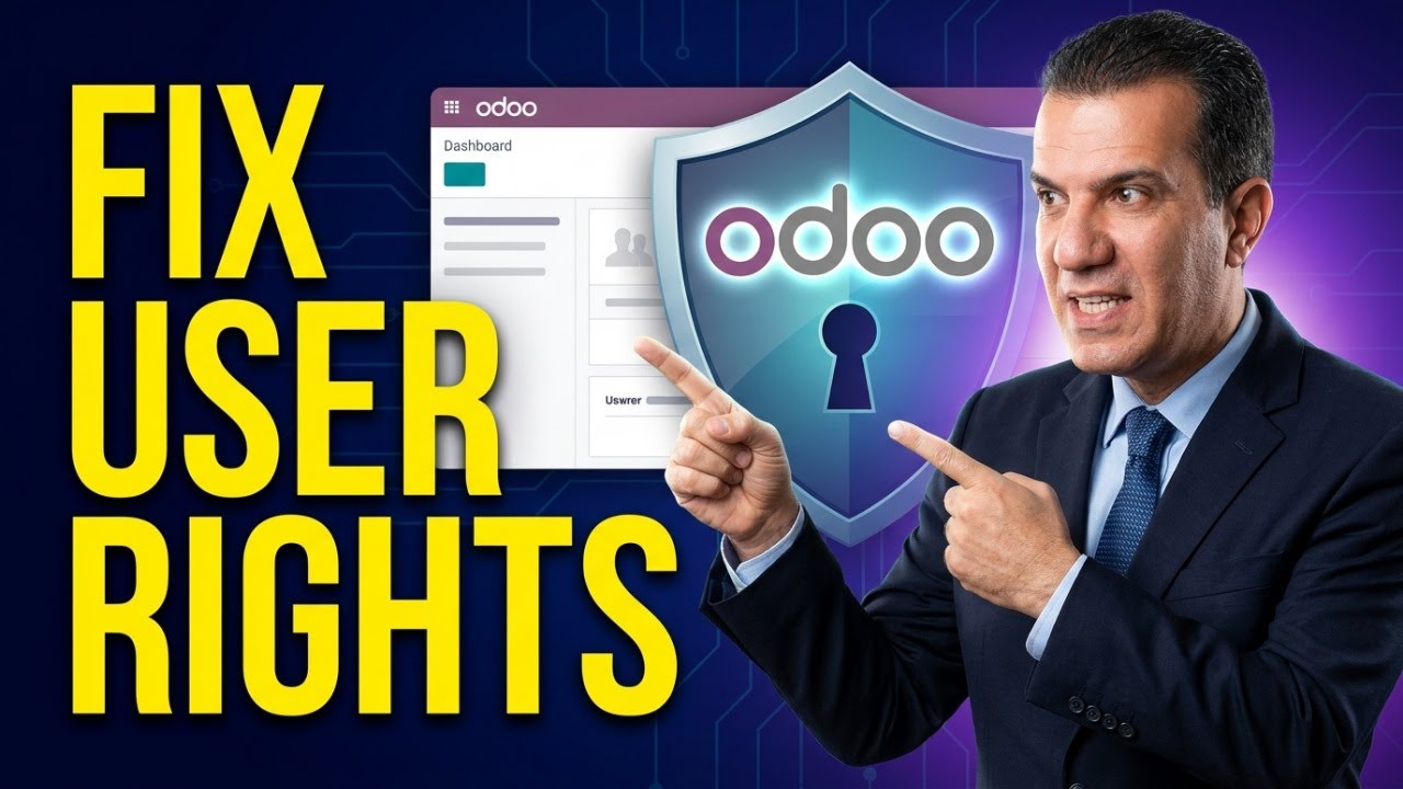 How to Manage Access Rights & User Types in Odoo