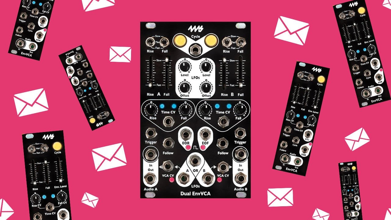 Exploring Synthesizer Envelopes with the 4MS EnvVCA