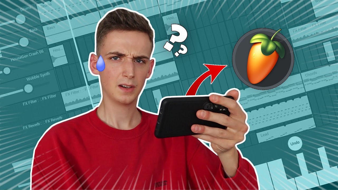 FAIRE une INSTRU avec UN T&Eacute;L&Eacute;PHONE (FL Studio Mobile)