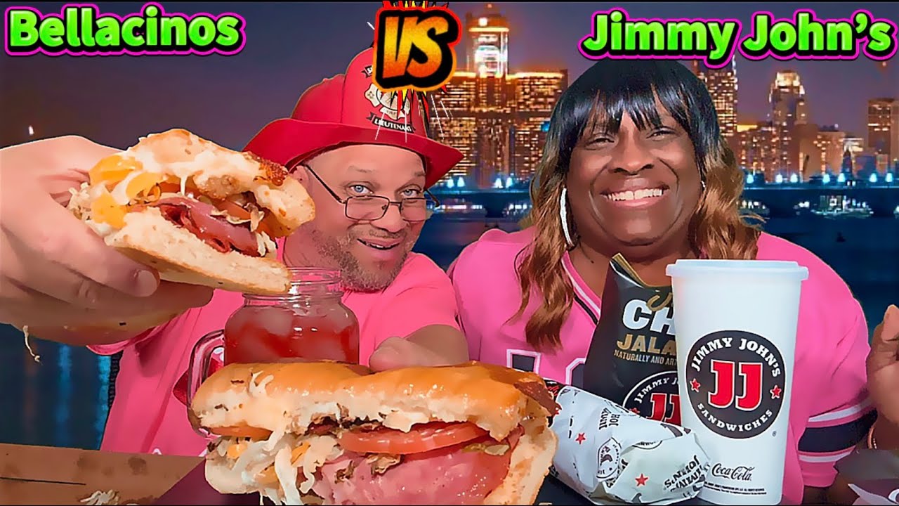 🔥Мукбанг «Двойная проблема» | Bellicino’s против Jimmy John’s🔥Только для взрослых (21+)