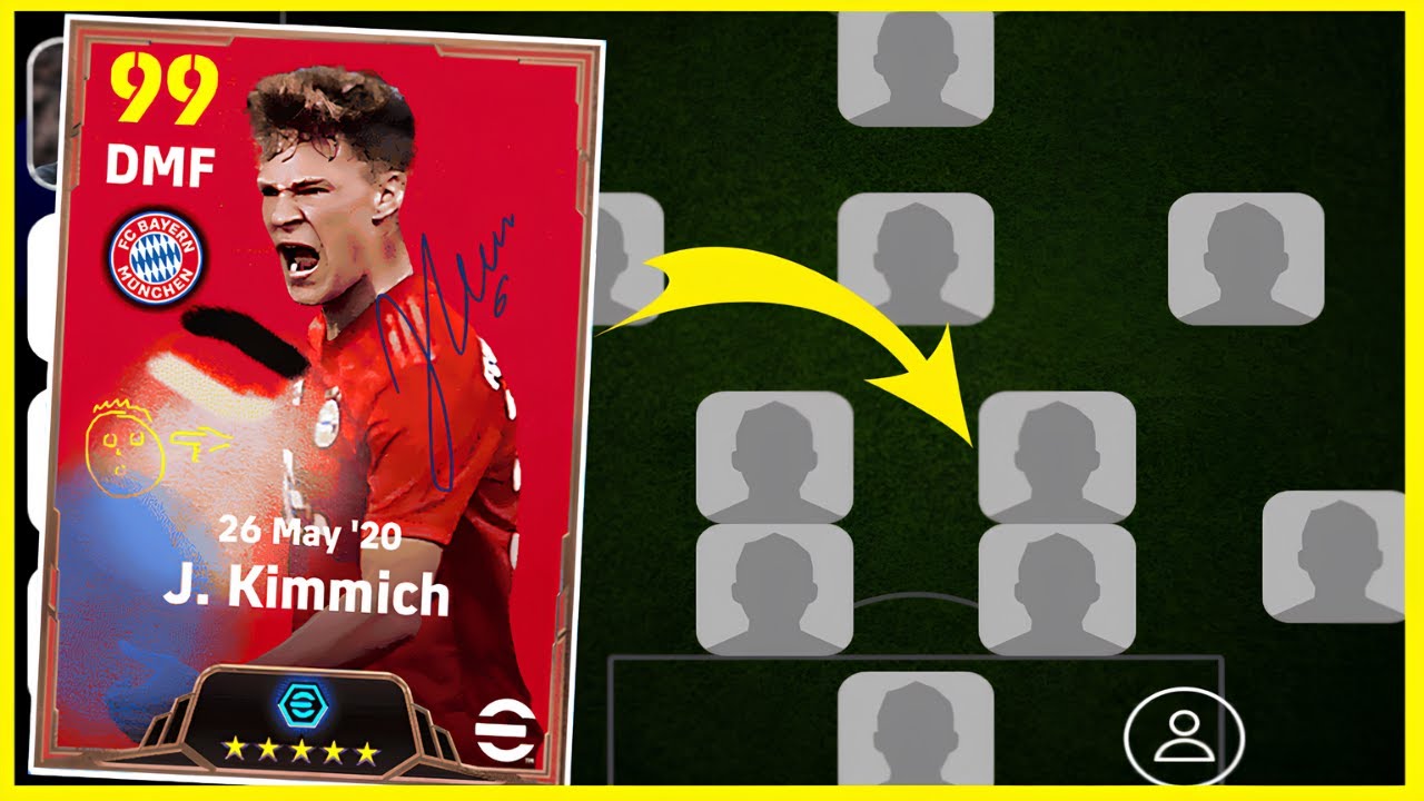 KİMMİCH İLE SIFIRDAN KADRO KURUP MAÇ YAPTIM [ EFOOTBALL 2024 MOBİLE ]