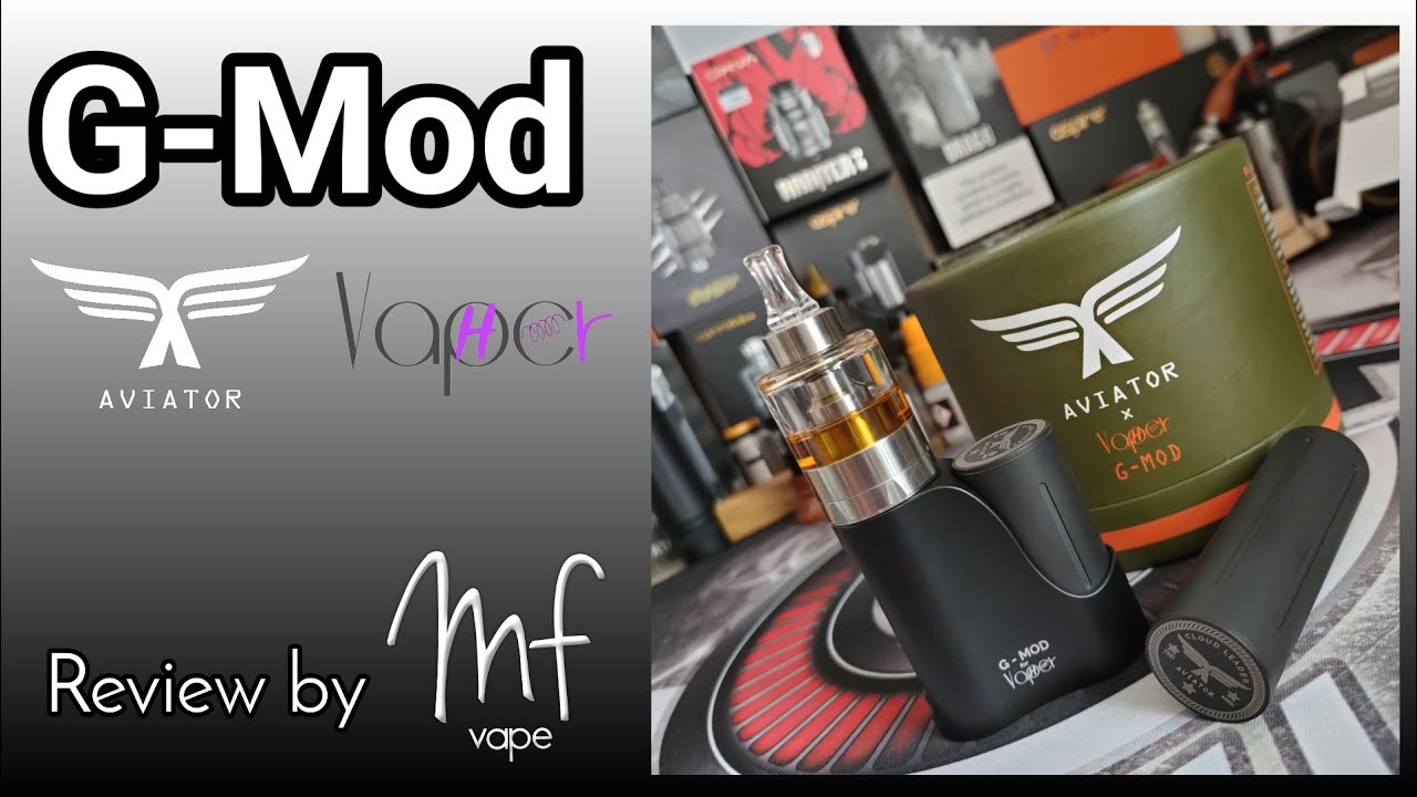 G-Mod by Aviator Mods x VapHer - Designed in Italy - Single 18650/18350 SBS - Stunning!