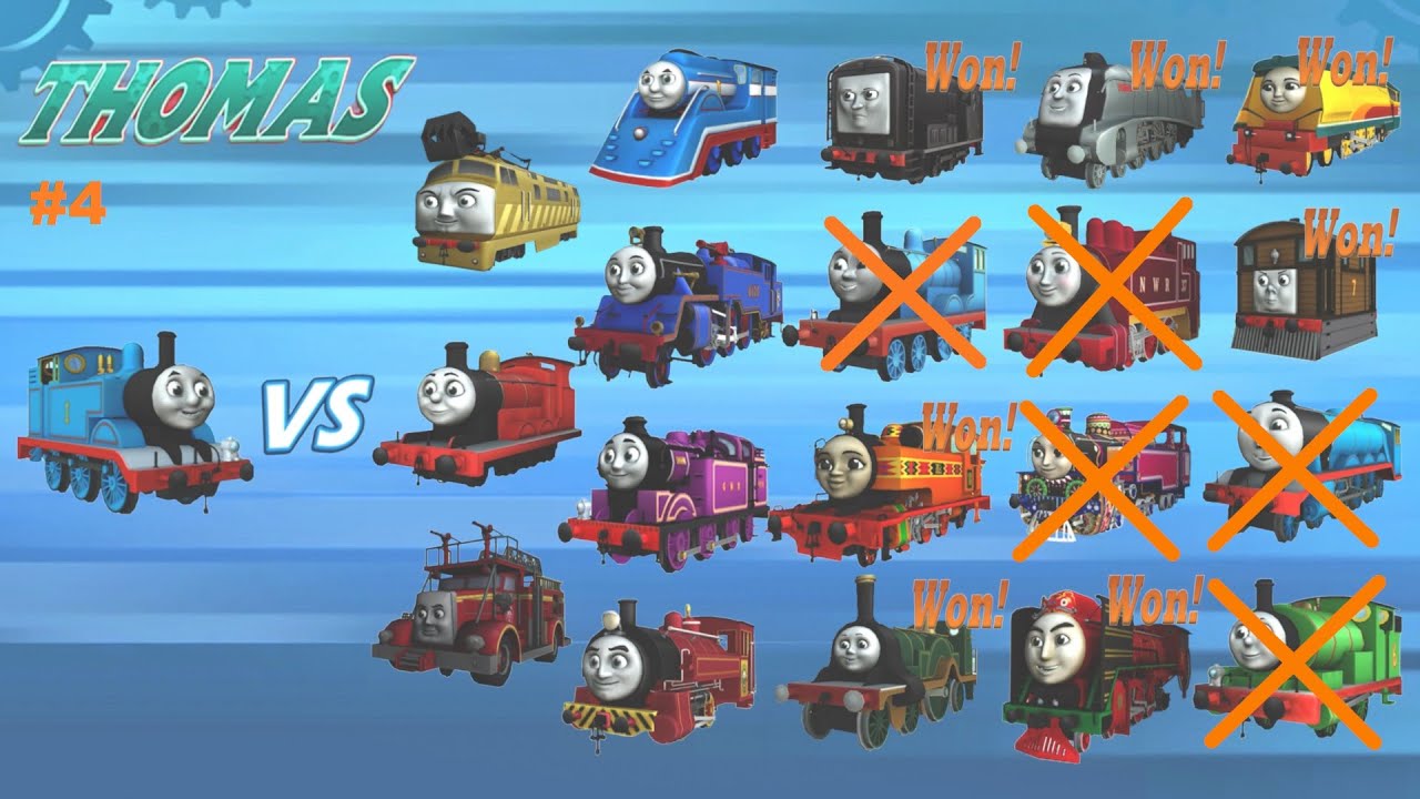Superstar Racer Thomas Challenge #4 Two Players - Streamline Thomas/Belle/Victor/Ryan