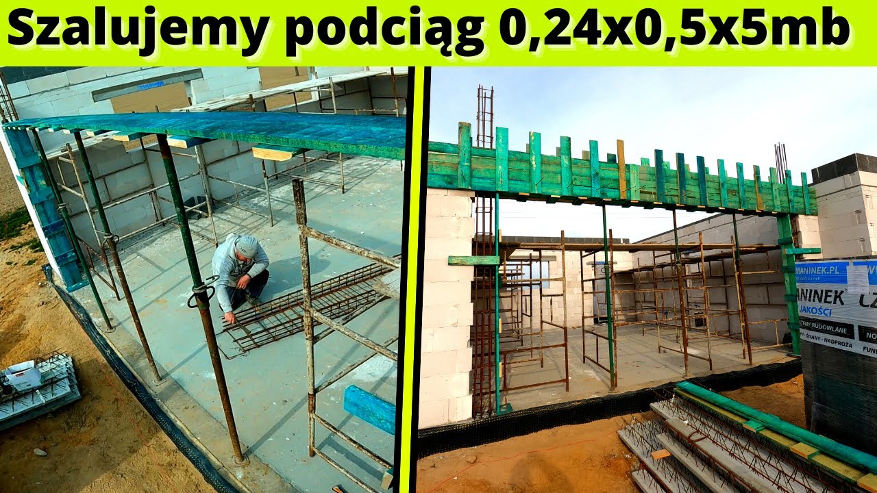 Jak zaszalować podciąg wraz ze słupami skrajnymi.Majster tłumaczy.#Zbudowy