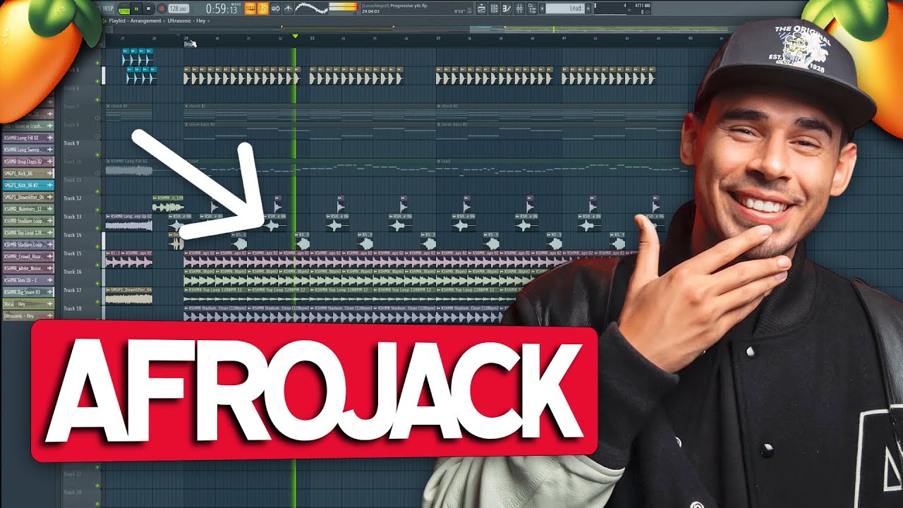 Faire de la PROGRESSIVE HOUSE comme AFROJACK | Tutoriel Fl Studio 25