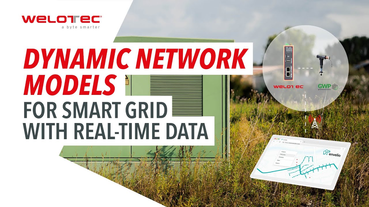 Dynamic network models for smart grid with real-time data
